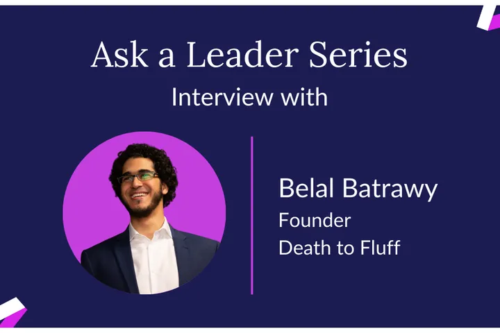 6 No-Fluff Sales Tips from Belal Batrawy