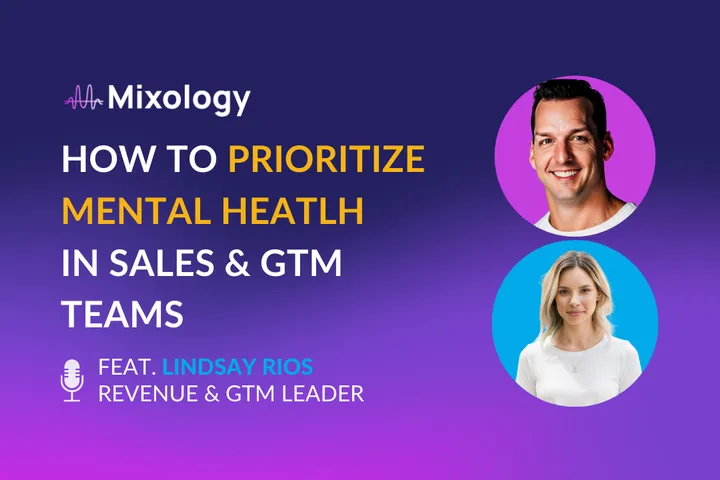 Why Mental Health in Sales Matters