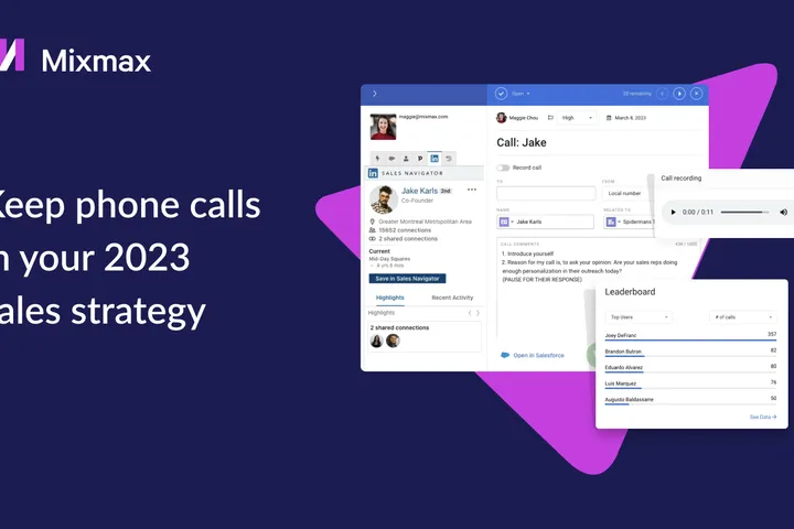 Introducing Mixmax Sales Sidekick