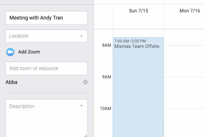 Add Zoom Meetings and Rooms to your Calendar