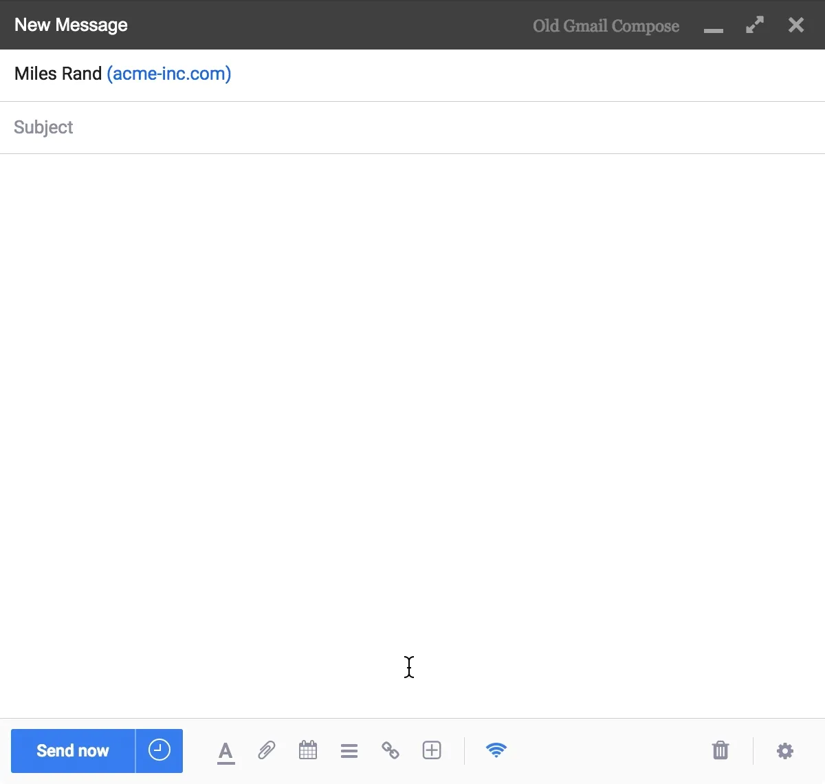 An example of inserting buttons into an email in Mixmax An example of inserting buttons into an email in Mixmax