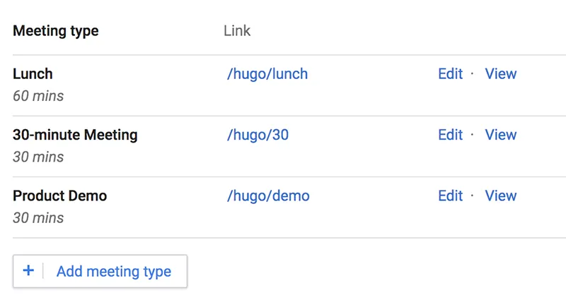 Multiple meetings Multiple meetings