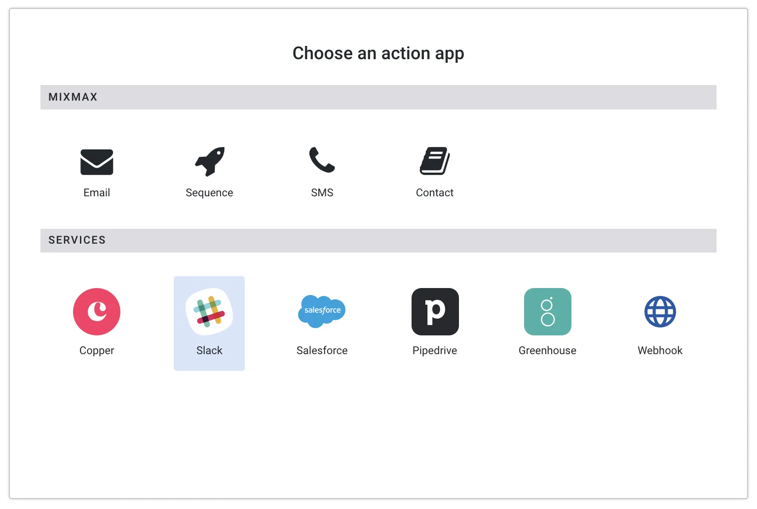 New Rules Integrations