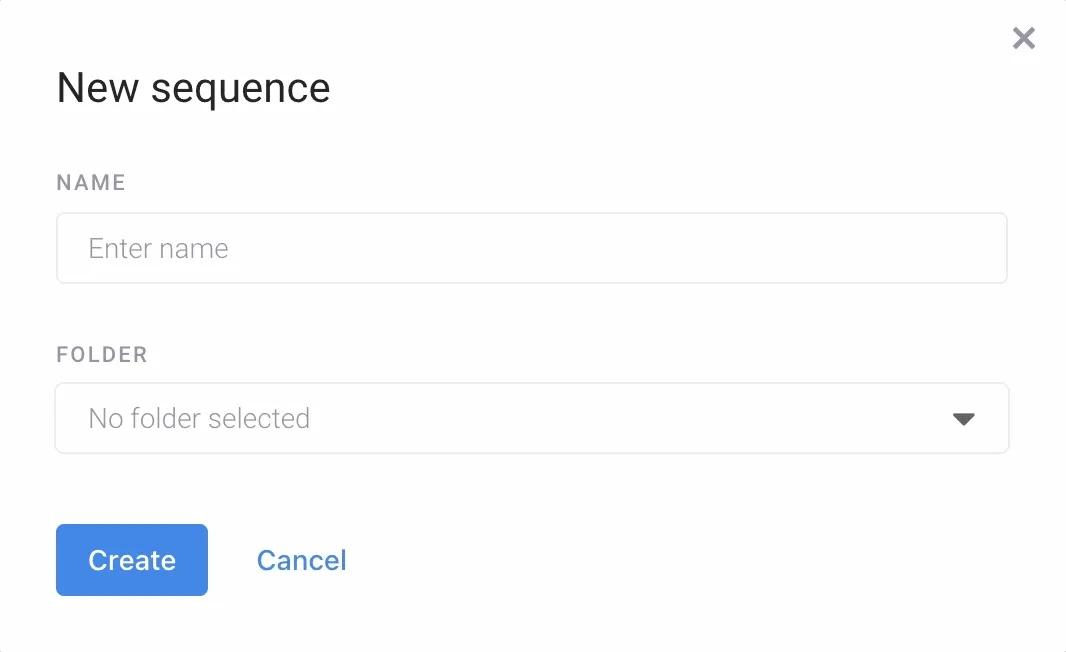 Enforce a name naming your sequence