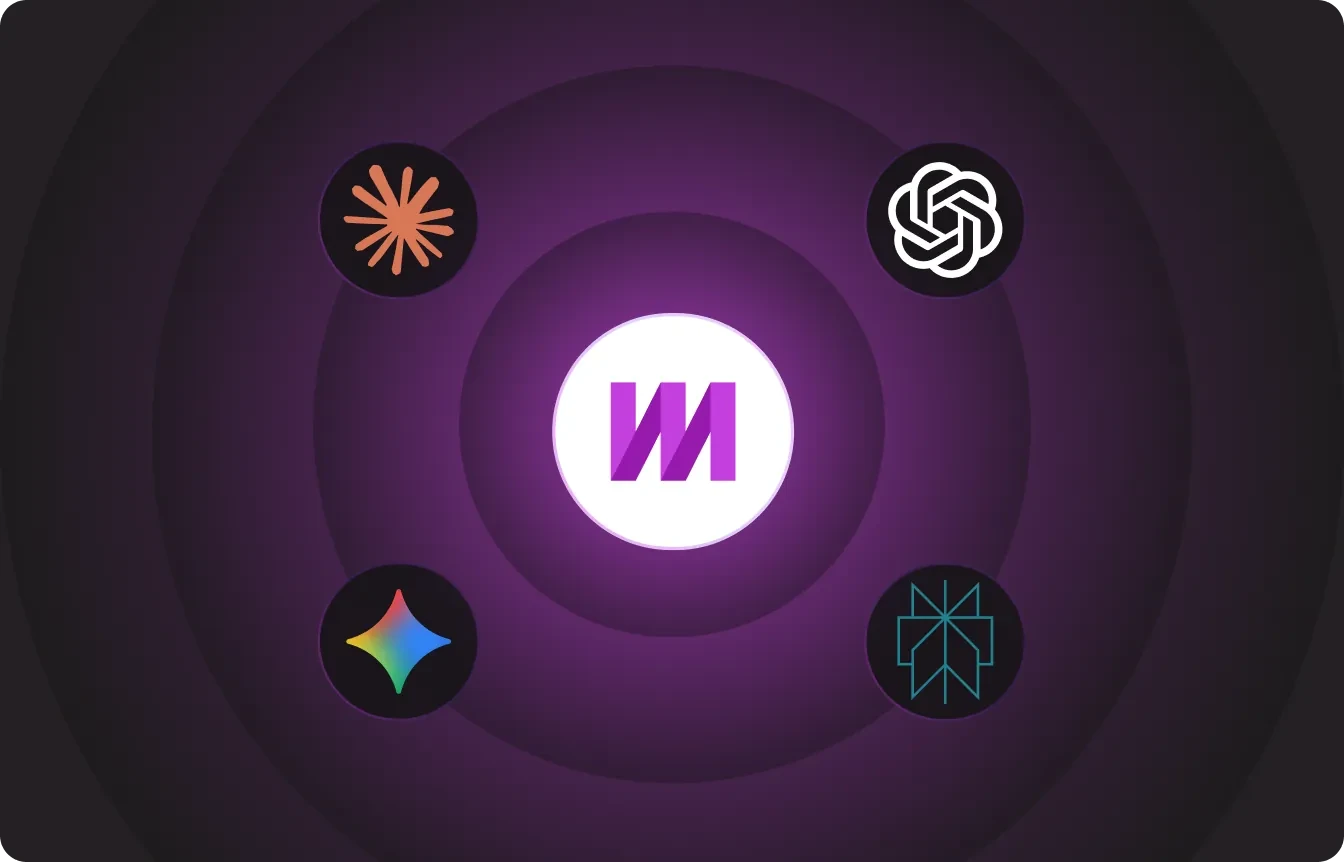 Mixmax connecting to Claude, ChatGPT, Gemini, and Perplexity AI tools