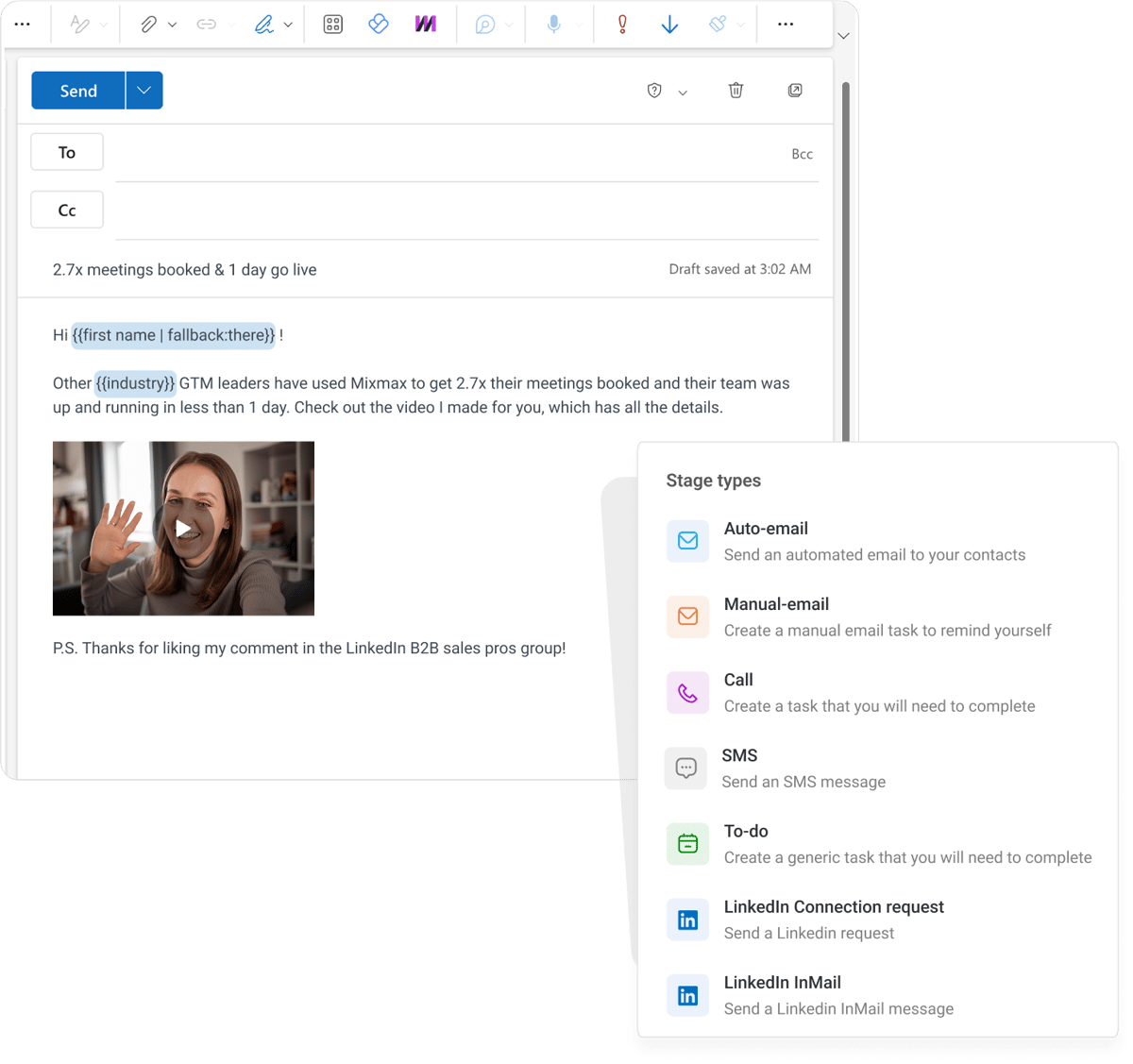 Personalize outreach at scale