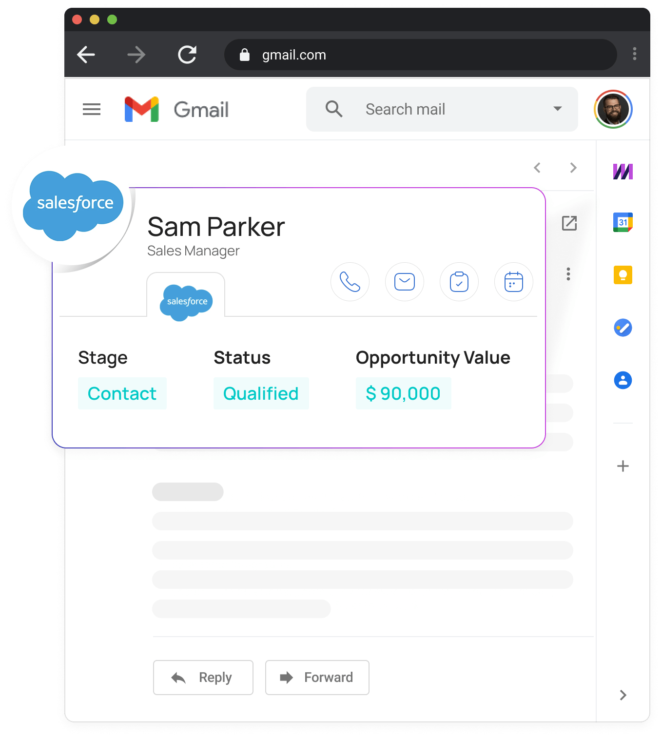 Salesforce integration with Mixmax