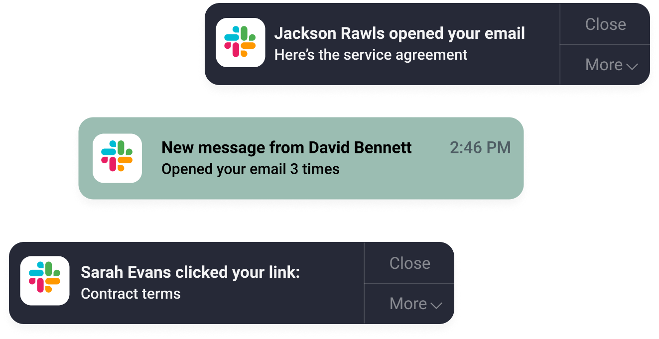 Engage at the right moment with Slack notifications