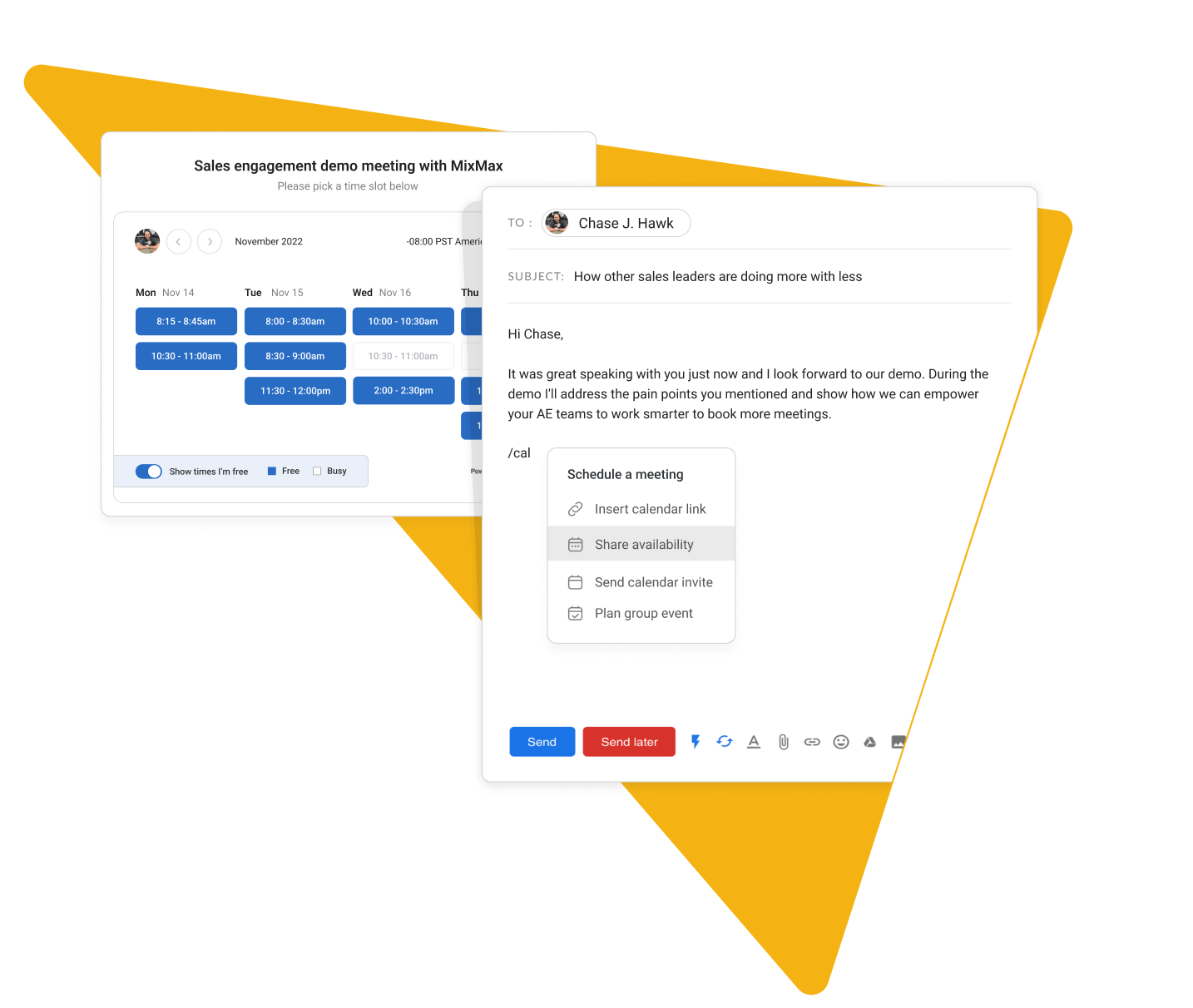 Connect in a few easy steps