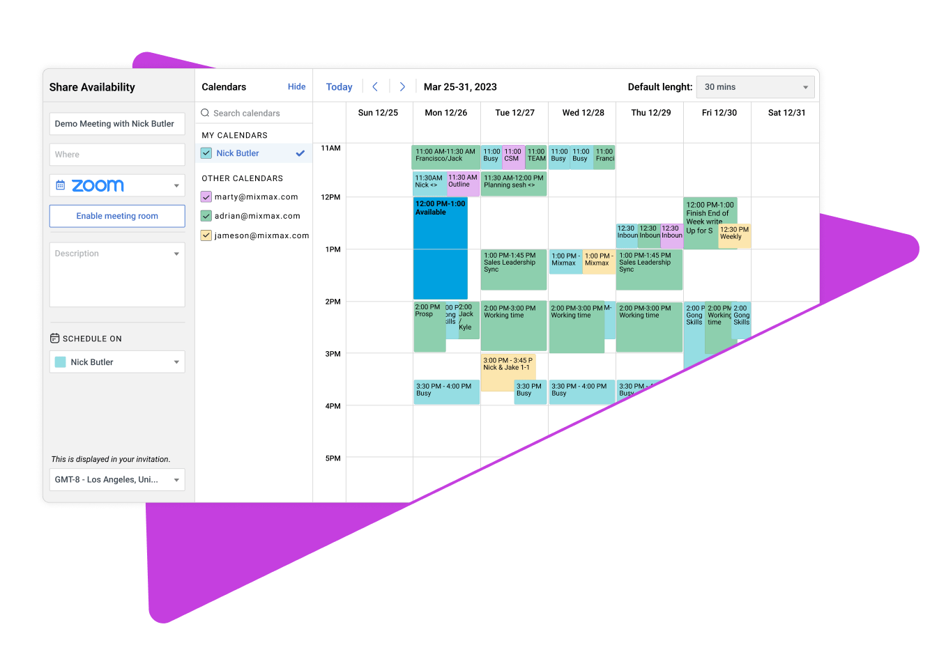 Automatically add Zoom links to calendar events
